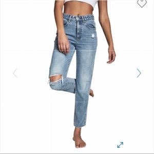 Cotton brand Mom jeans